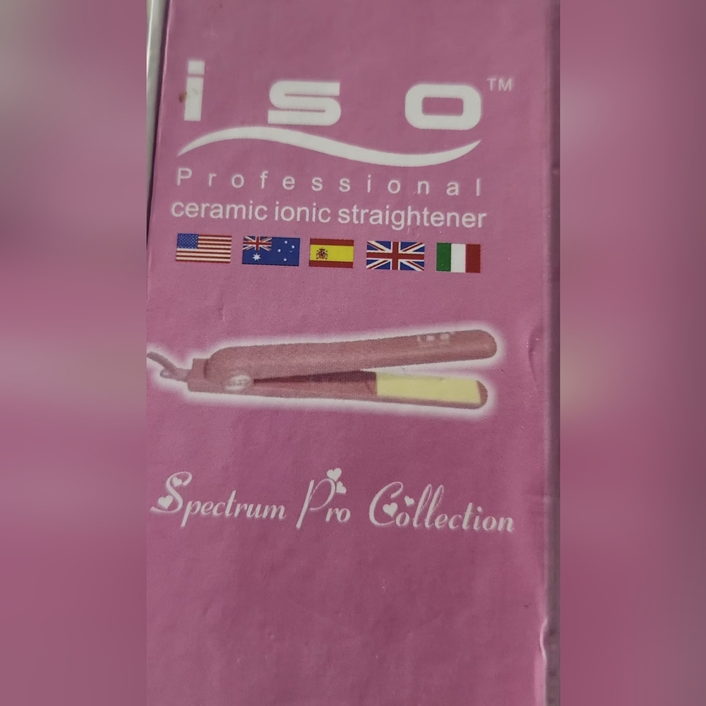 Spectrum Pro Collection ISO Professional ceramic ionic straighter - Picture 2 of 8